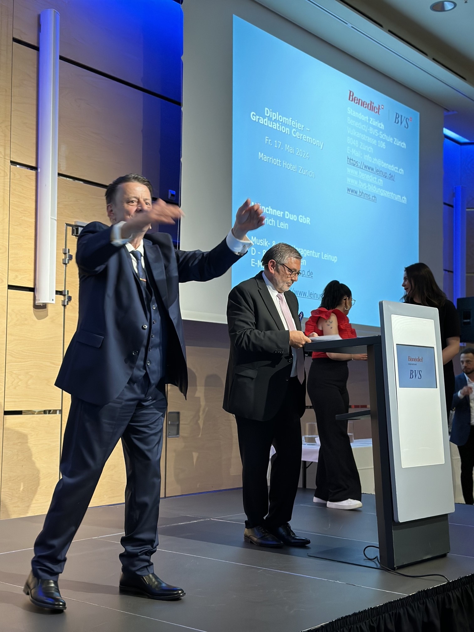 Diplomfeier Benedict / BVS Zürich, 17. Mai 2024
